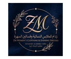 زد ام للملابس النسائية وفساتين السهرة – ZM